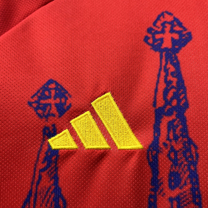 Spain Sagrada Família Special Edition Soccer Jersey 2023/24