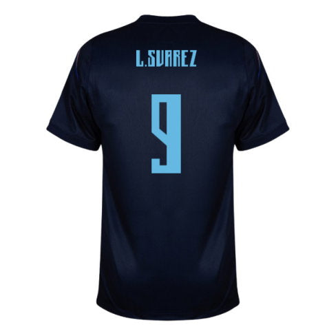 Uruguay Luis Suarez 9 Away Soccer Jersey World Cup 2026