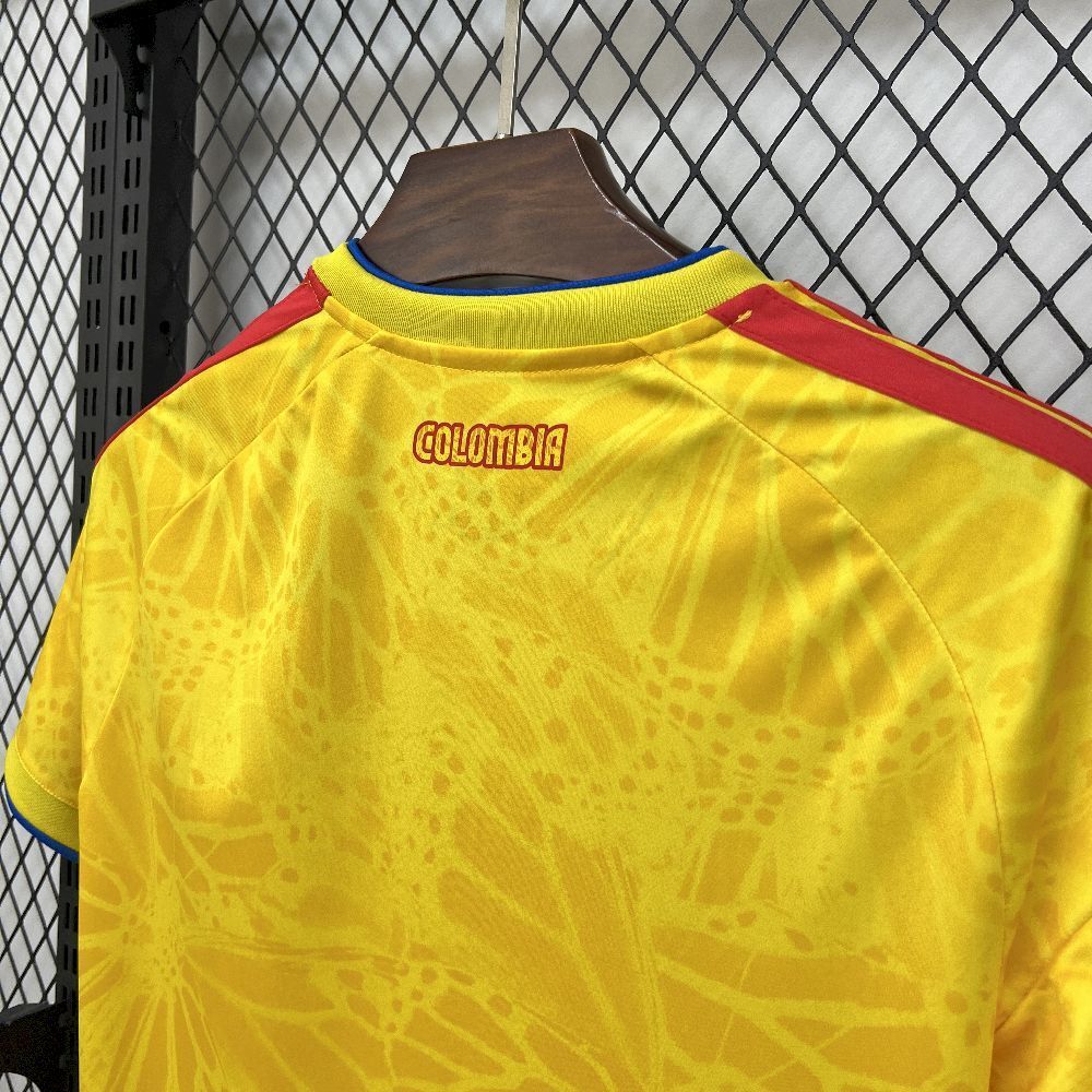 Colombia Jefferson Lerma 16 Home Soccer Jersey World Cup 2026