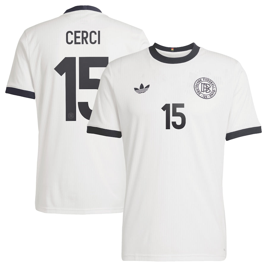 Germany Selina Cerci 15 Home Soccer Jersey UEFA Euro 2025