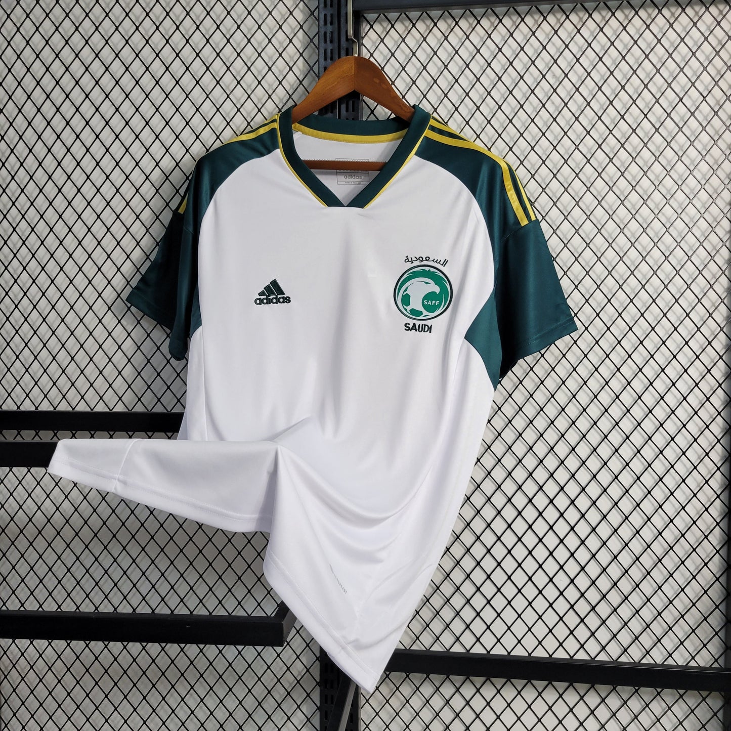 Saudi Arabia Away Soccer Jersey 2023/24 - White