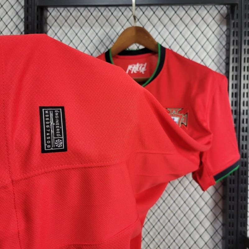 Portugal Cristiano Ronaldo 7 Home Soccer Jersey Euro 2024