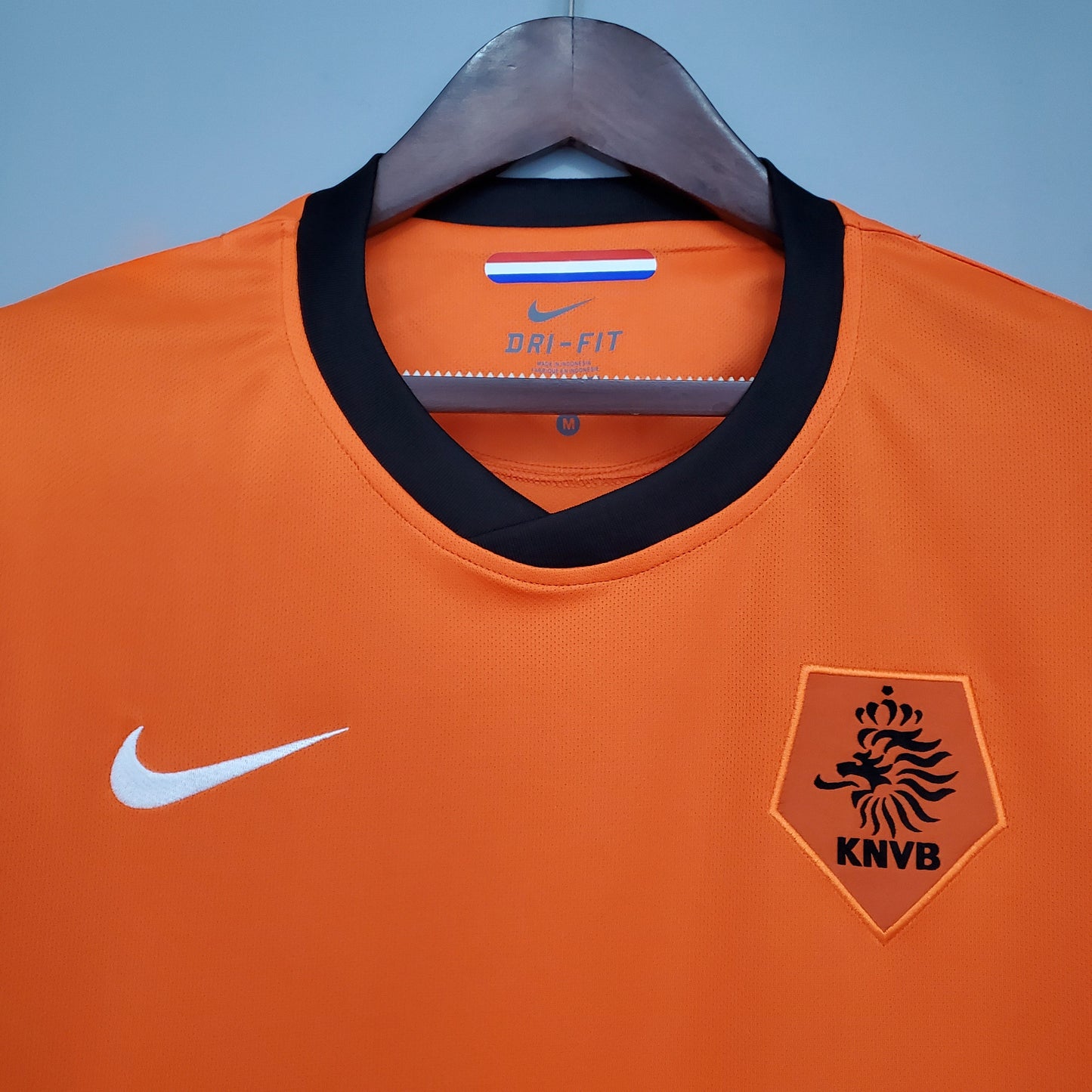 Netherlands Arjen Robben 11 Home Retro Soccer Jersey World Cup 2010