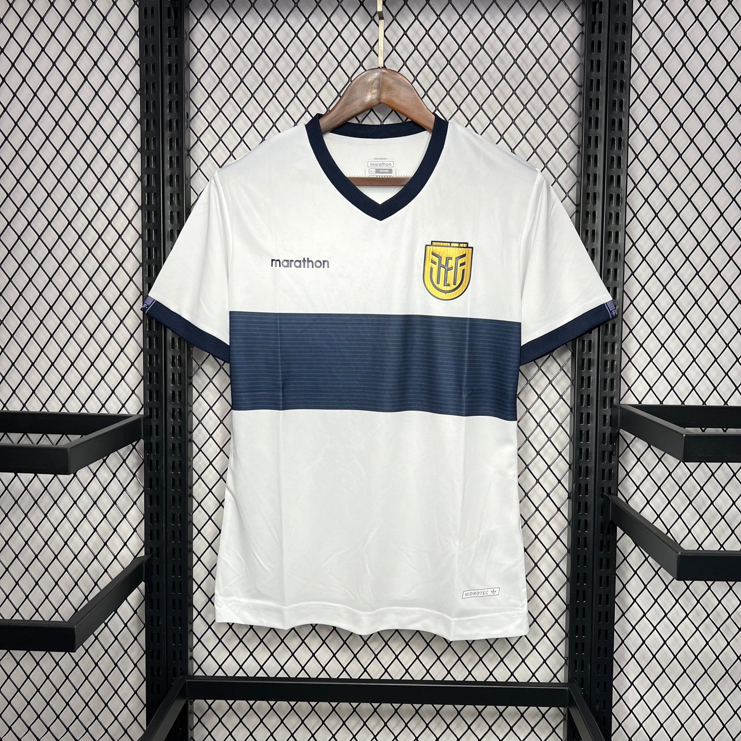 Ecuador Away Soccer Jersey 2024/25 - White