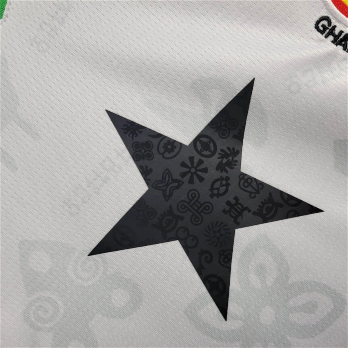 Ghana Mohammed Kudus 10 Away Soccer Jersey 2024/25