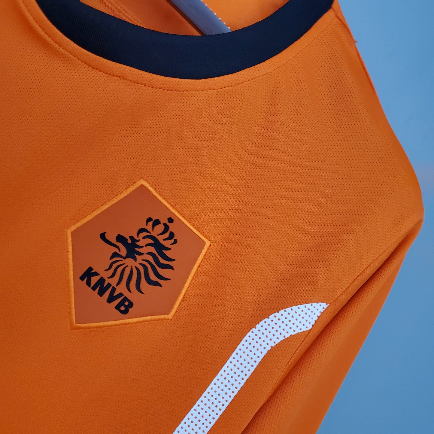 Netherlands Arjen Robben 11 Home Retro Soccer Jersey World Cup 2010
