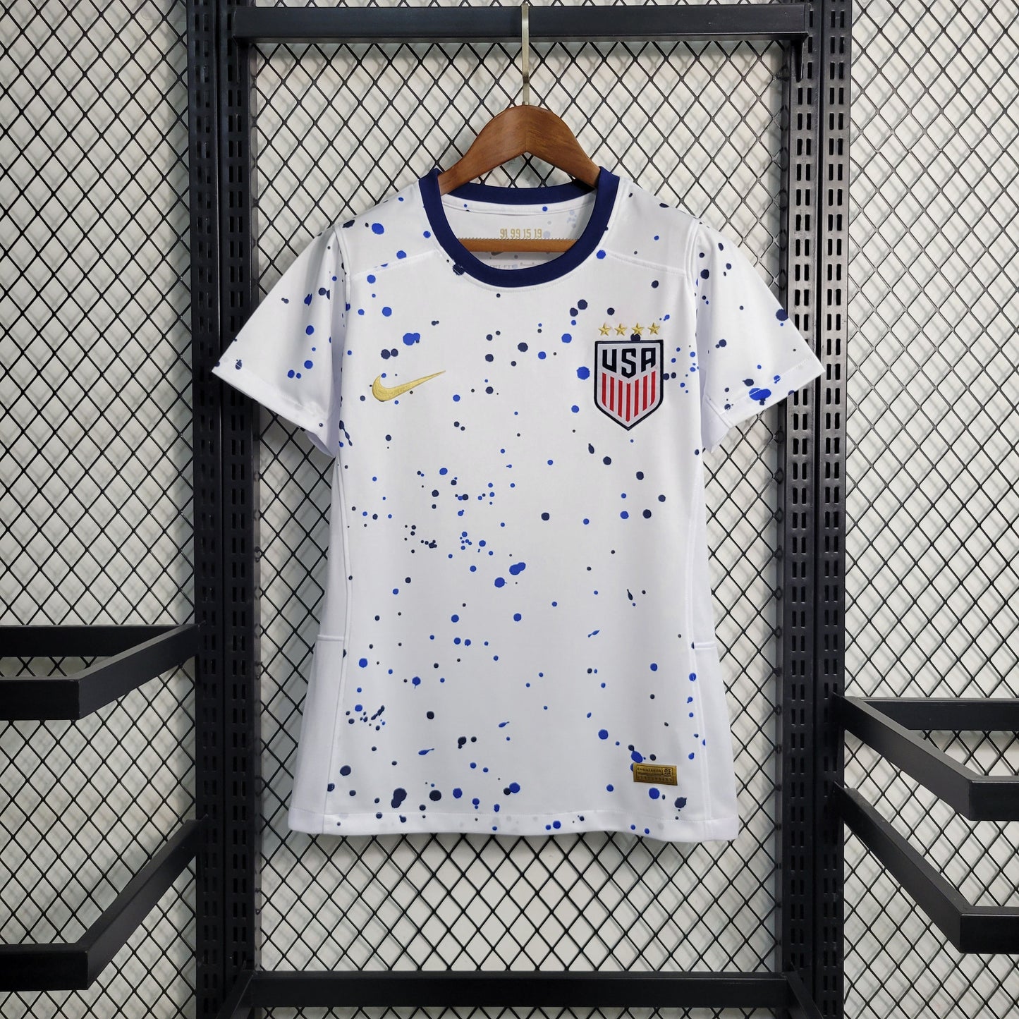 USA Women's Julie Ertz 8 Home Soccer Jersey World Cup 2023