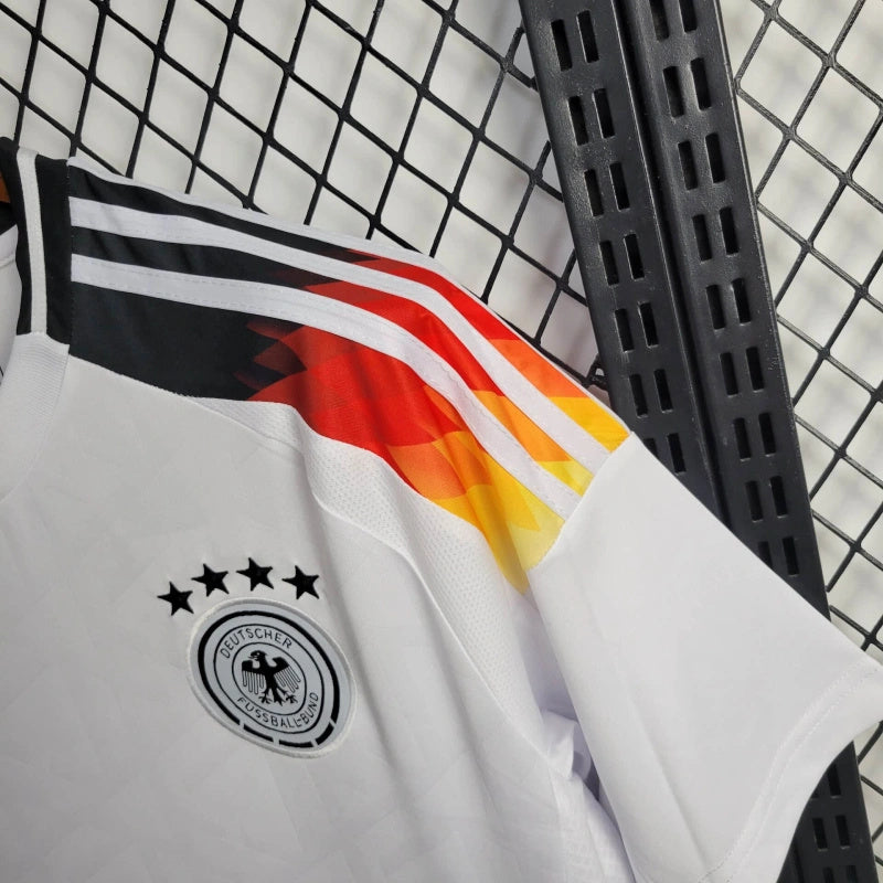 Germany Home Soccer Jersey UEFA Euro 2024 - White