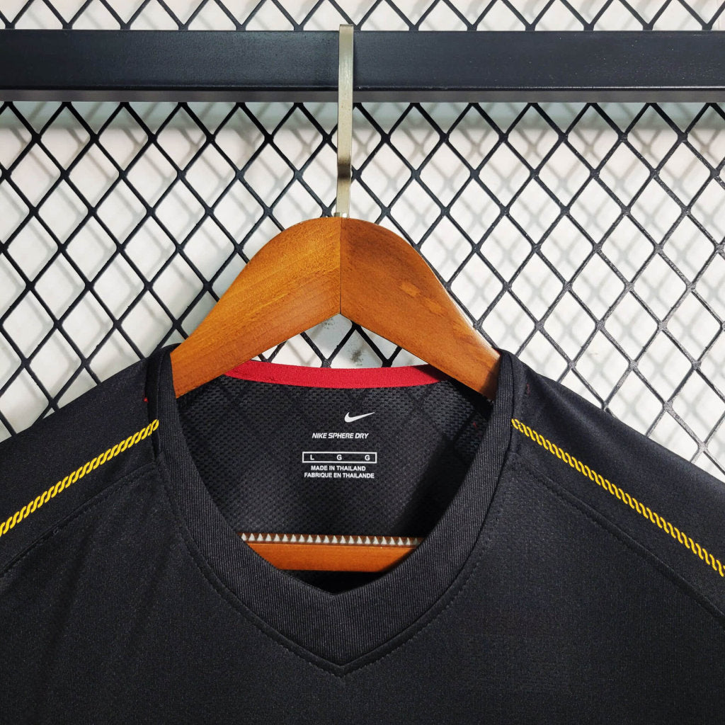 Portugal Retro Away Soccer Jersey World Cup 2006 - Black