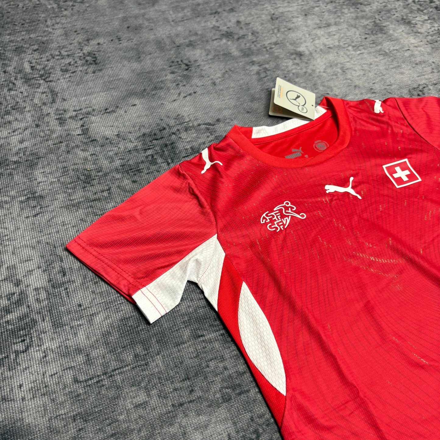 Switzerland Kids Home Soccer Jersey World Cup 2026