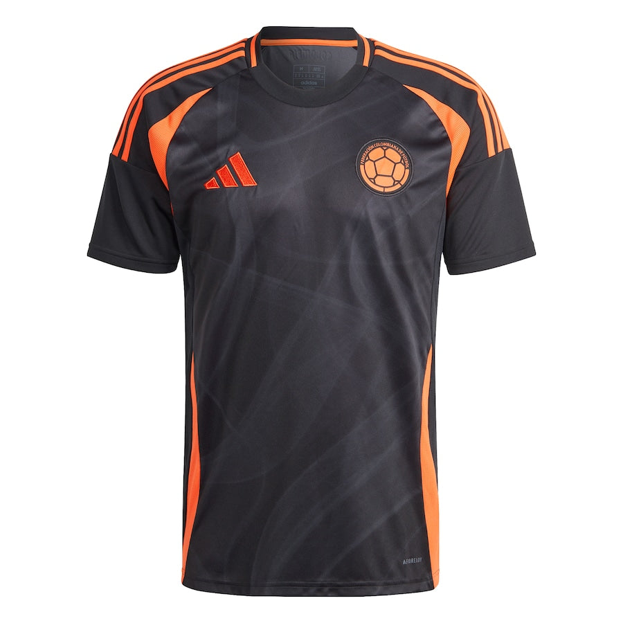 Colombia Away Soccer Jersey 2024/25 - Black