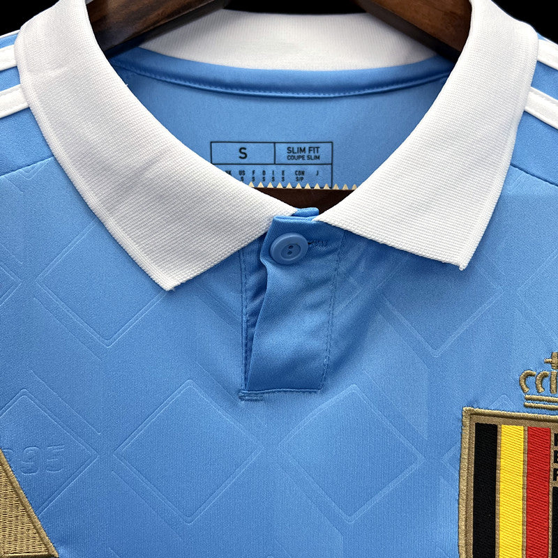Belgium Charles De Ketelaere 22 Away Soccer Jersey UEFA Euro 2024