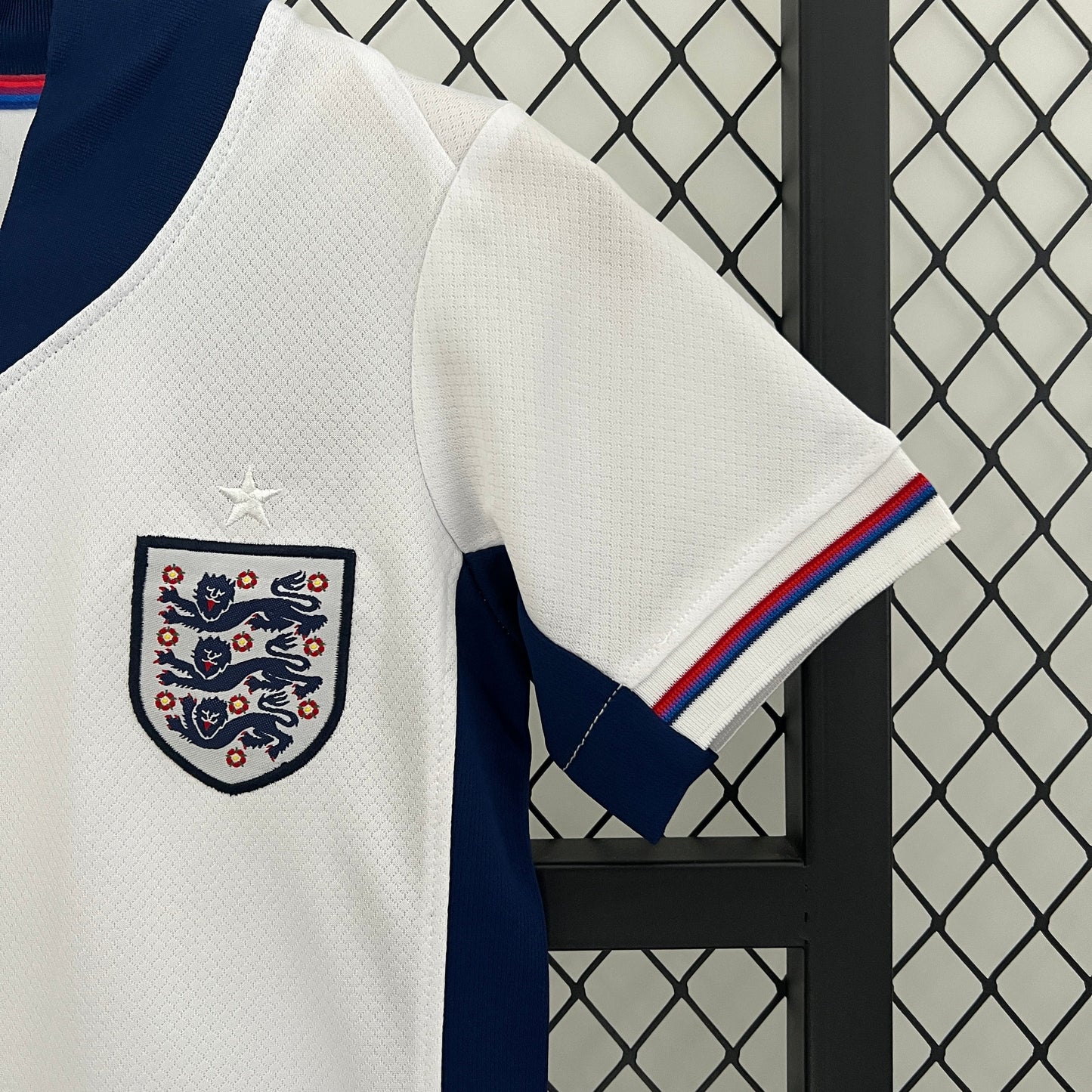 England Declan Rice 4 Kids Home Soccer Jersey Euro 2024