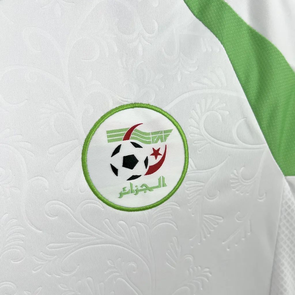 Algeria Home Soccer Jersey 2024/25 - White