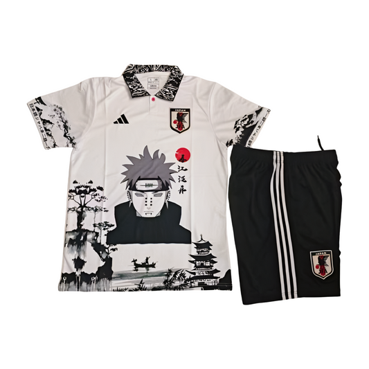 Japan X Uzumaki Naruto Special Edition Kids Soccer Jersey 2025-2026