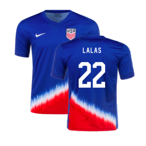 USA Alexi Lalas 22 Away Soccer Jersey 2024/25