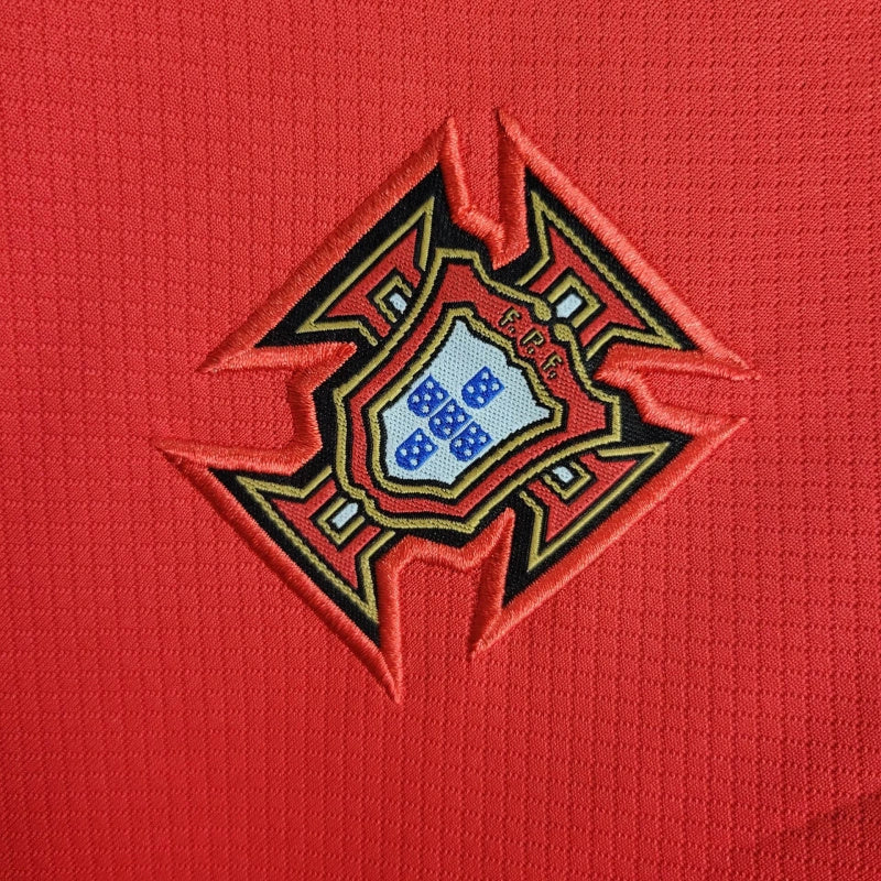 Portugal Ricardo Carvalho 6 Kids Home Soccer Jersey Euro 2024