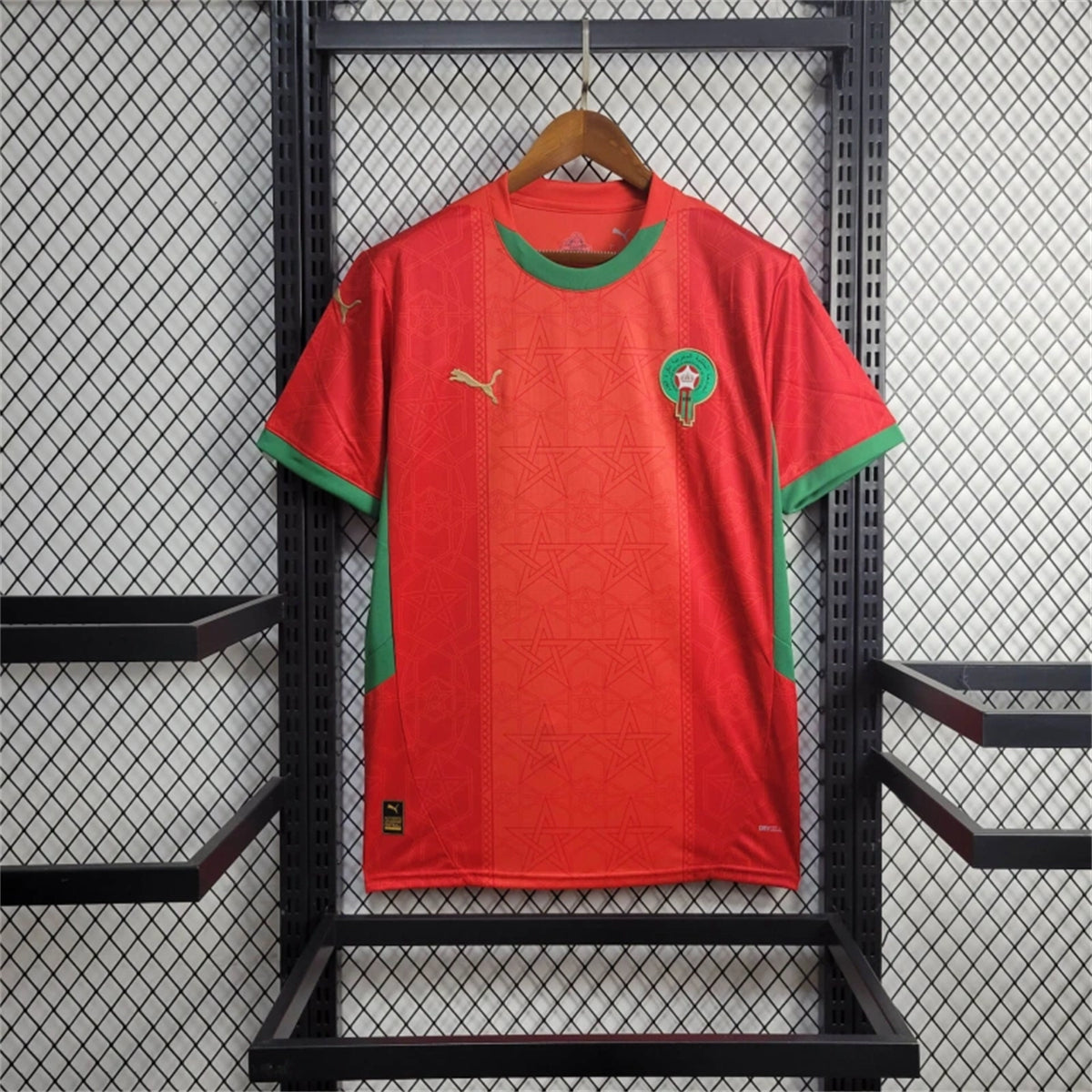 Morocco Brahim Diaz 10 Home Soccer Jersey 2024/25
