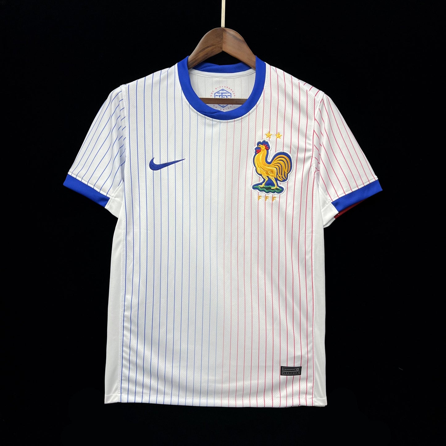 France Matteo Guendouzi 7 Away Soccer Jersey Euro 2024