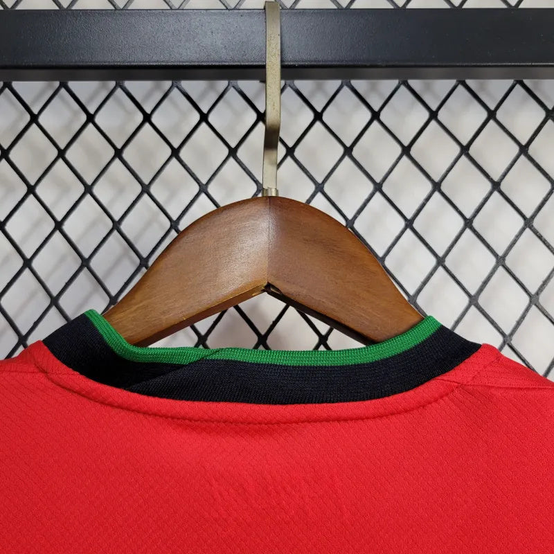 Women's Portugal Bernardo Silva 10 Home Soccer Jersey Euro 2024