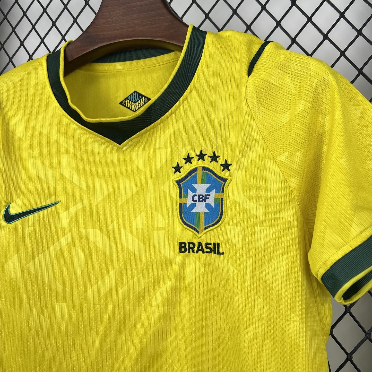 Brazil Kids Home Soccer Jersey World Cup 2026