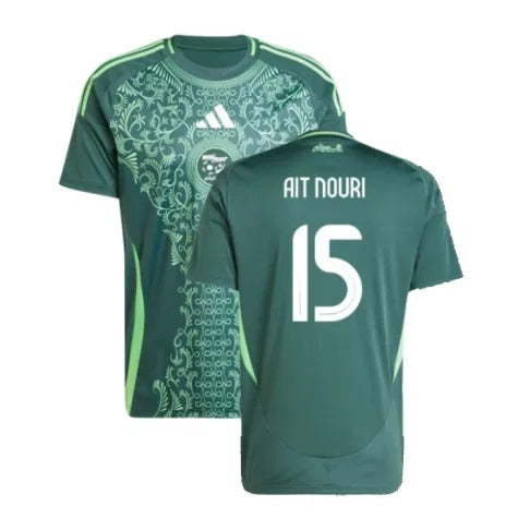 Algeria Rayan Ait-Nouri 15 Away Soccer Jersey 2024/25