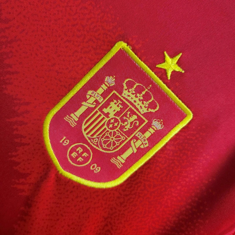 Spain Sergio Ramos 15 Kids Home Soccer Jersey Euro 2024