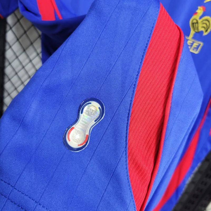 France Home Retro Soccer Jersey World Cup 2006
