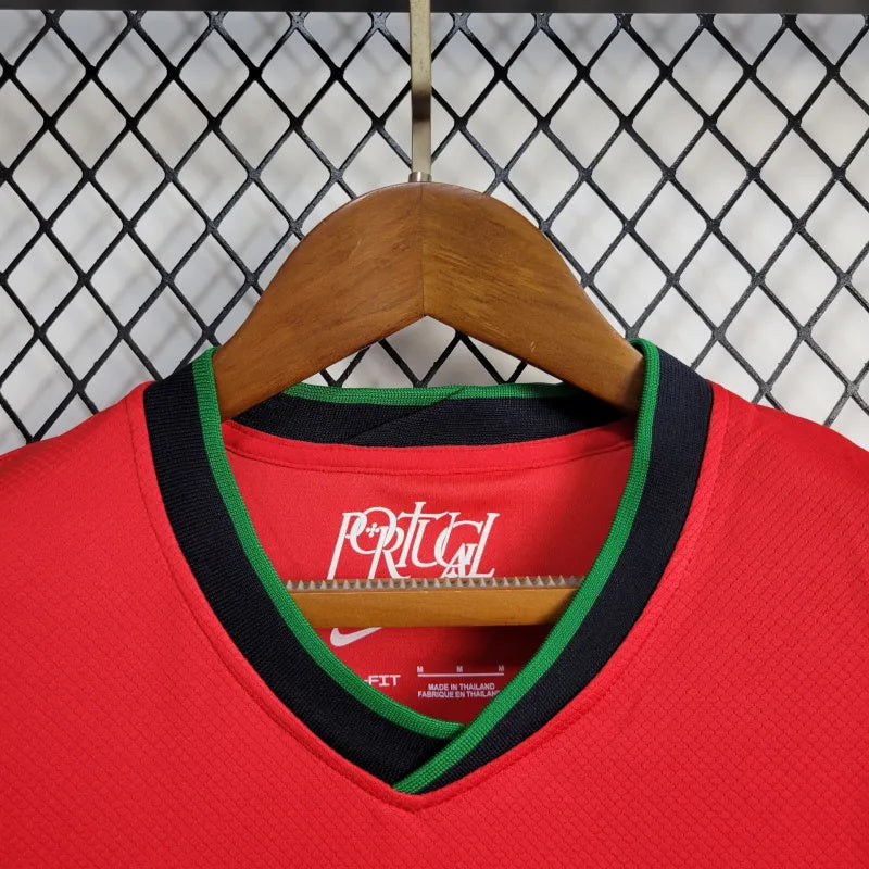 Women's Portugal Home Soccer Jersey UEFA Euro 2024