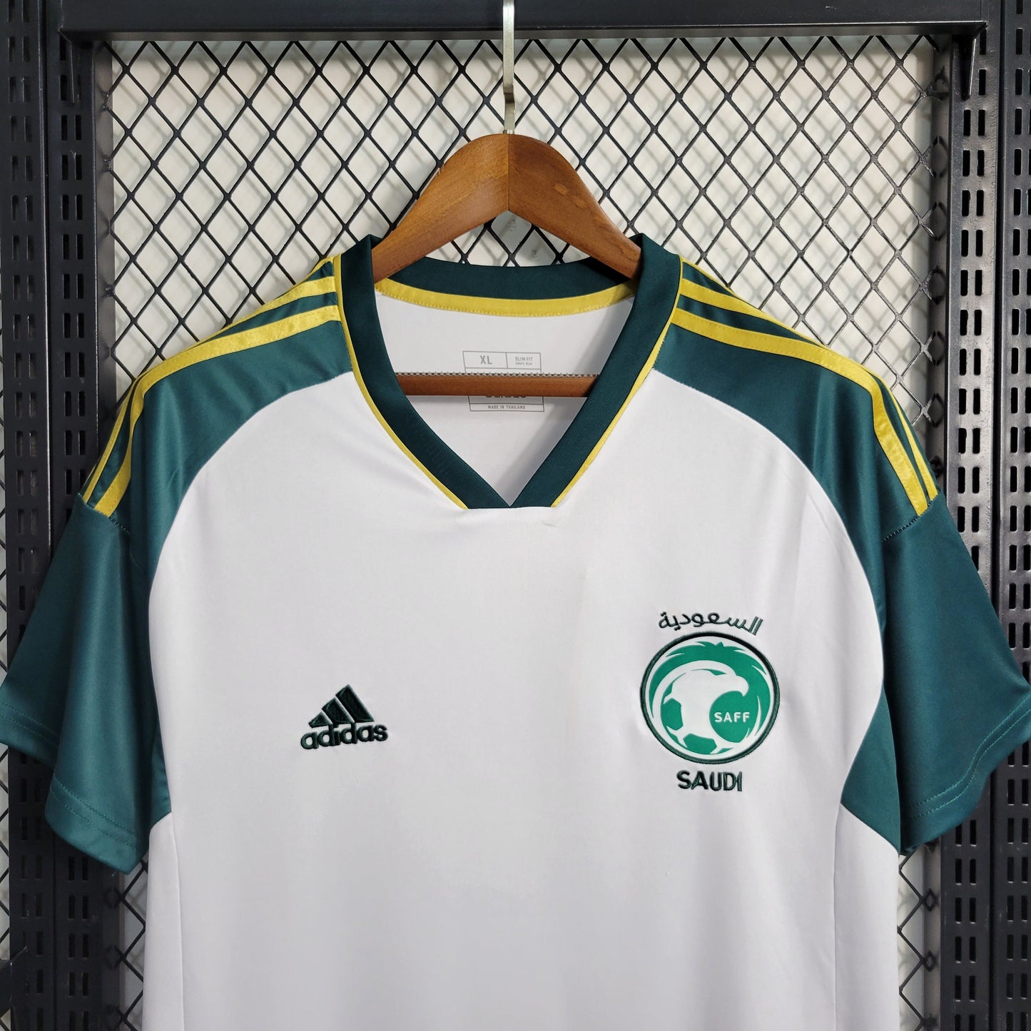 Saudi Arabia Away Soccer Jersey 2023/24 - White