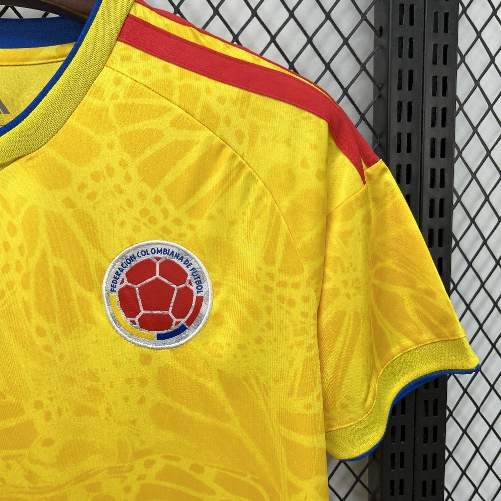 Colombia Carlos Valderrama 10 Home Soccer Jersey World Cup 2026