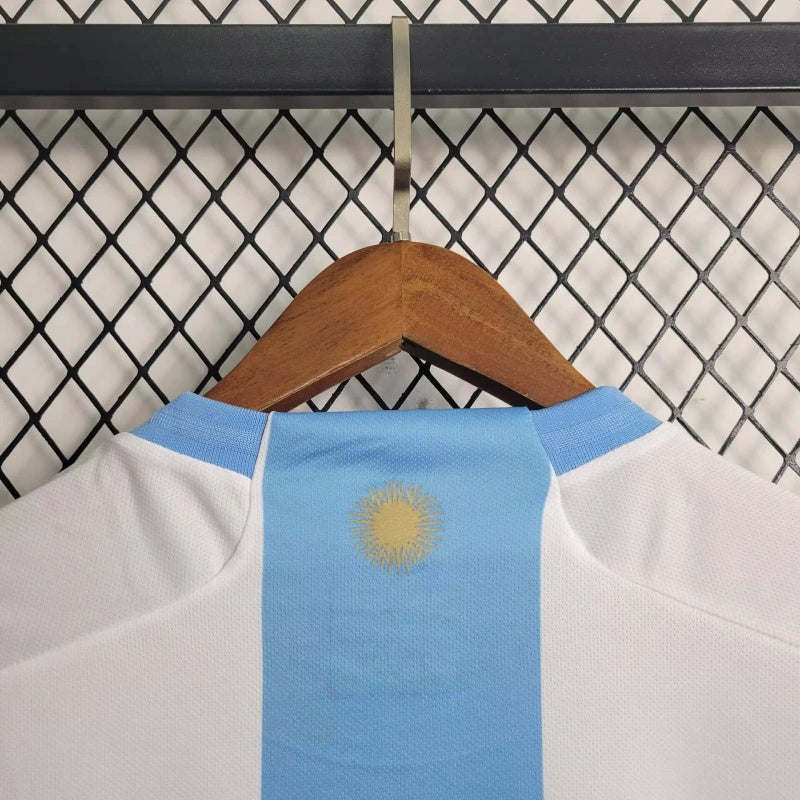 Argentina Rodrigo De Paul 7 Home Soccer Jersey 2024/25