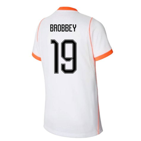 Netherlands Brian Brobbey 19 Away Soccer Jersey World Cup 2026