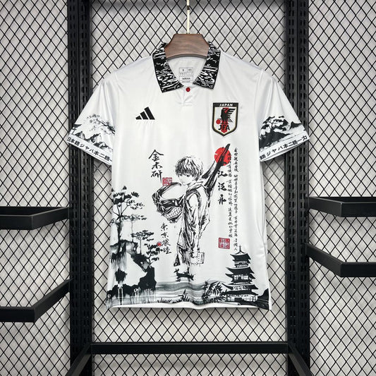 Japan Tokyo Ghoul Kaneki Ken Special Edition Soccer Jersey 2024/25 - White
