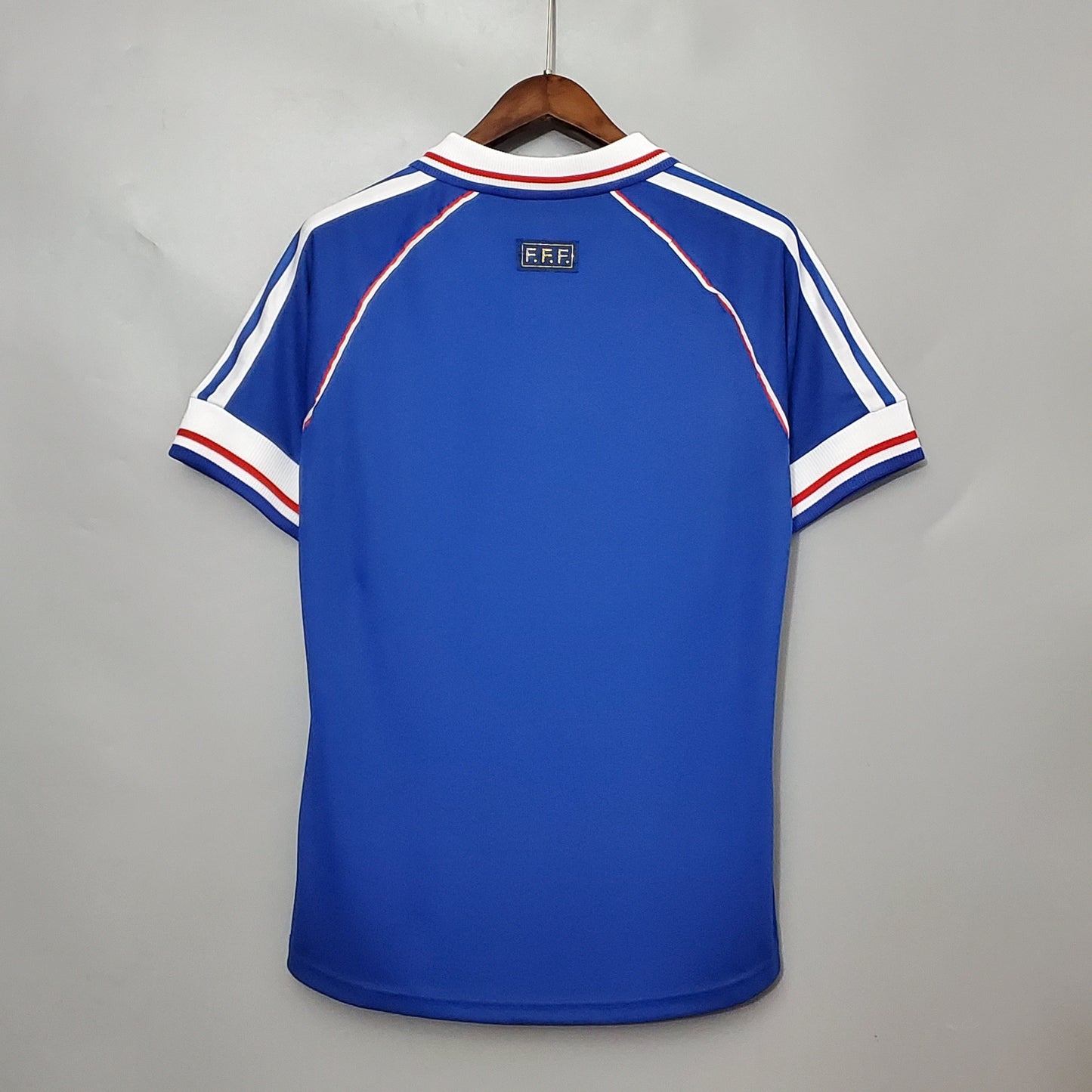 France Home Retro Soccer Jersey World Cup 1998