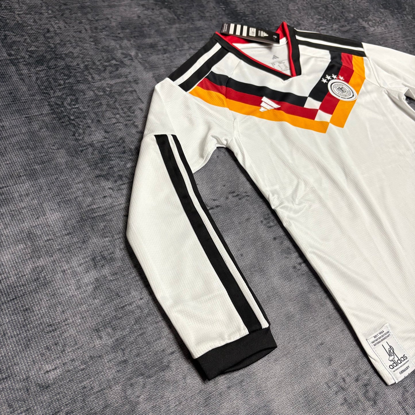 Germany Kids Long Sleeve Home Soccer Jersey World Cup 2026