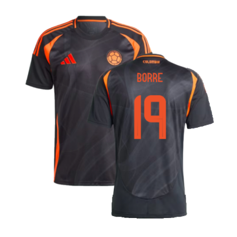 Colombia Rafael Borré 19 Away Soccer Jersey 2024/25