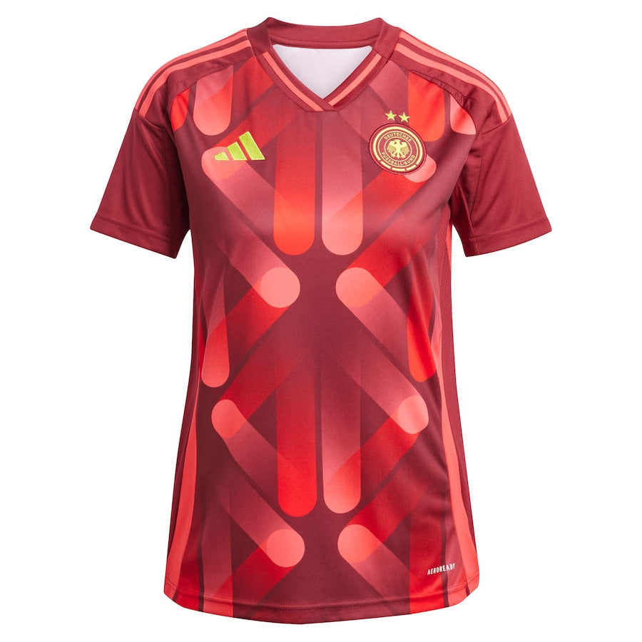 Germany Sydney Lohmann 8 Women's Away Soccer Jersey Euro 2025