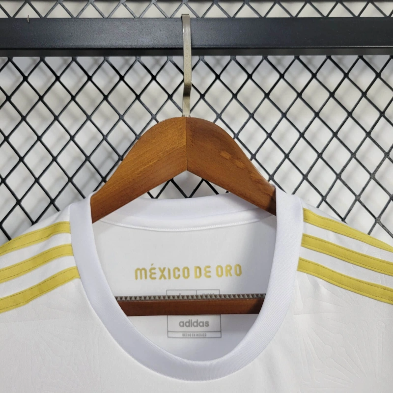 Mexico de Oro Limited Edition Soccer Jersey 2025-2026 - White