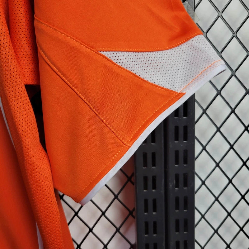 Netherlands Home Retro Soccer Jersey EURO 2004