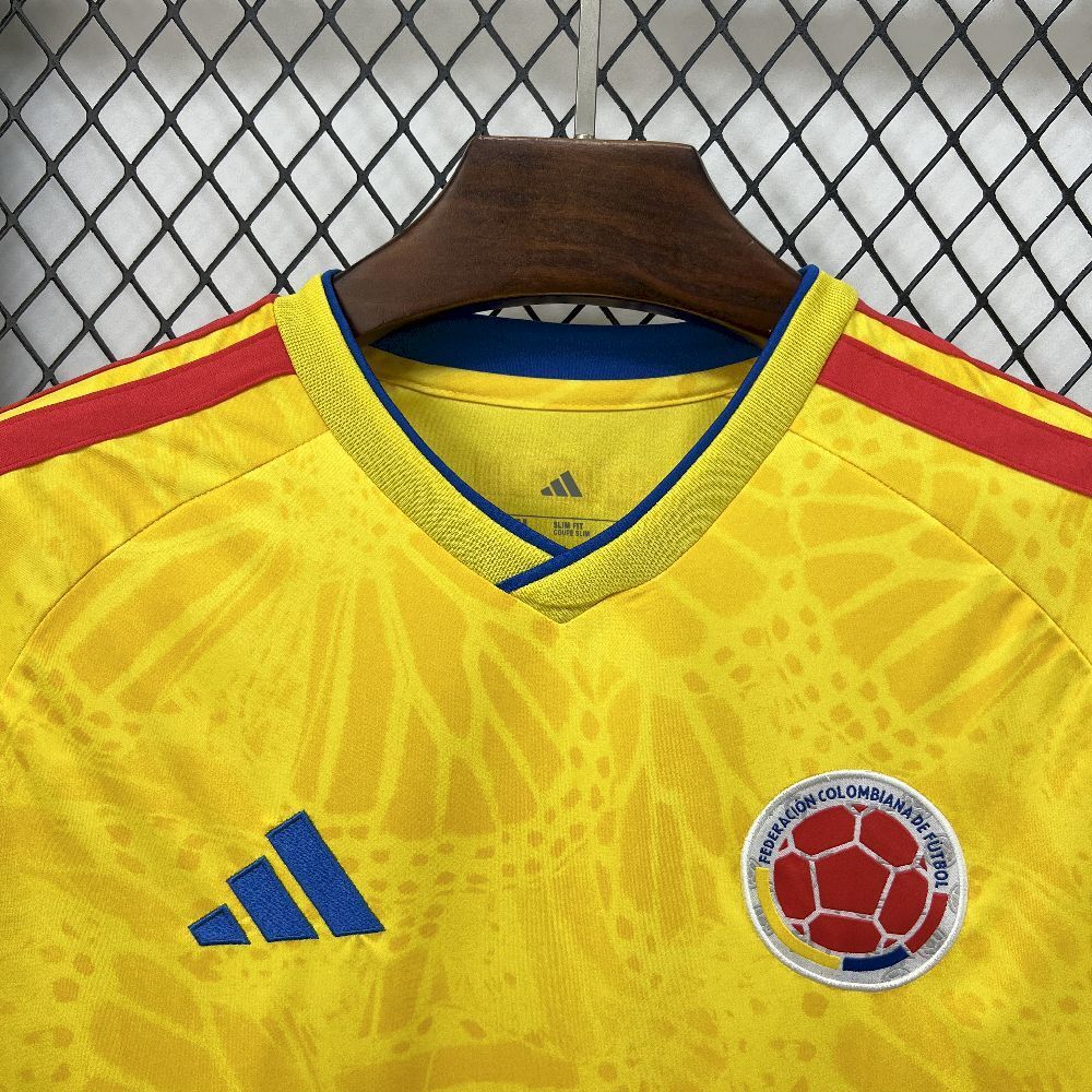 Colombia Richard Ríos 6 Home Soccer Jersey World Cup 2026