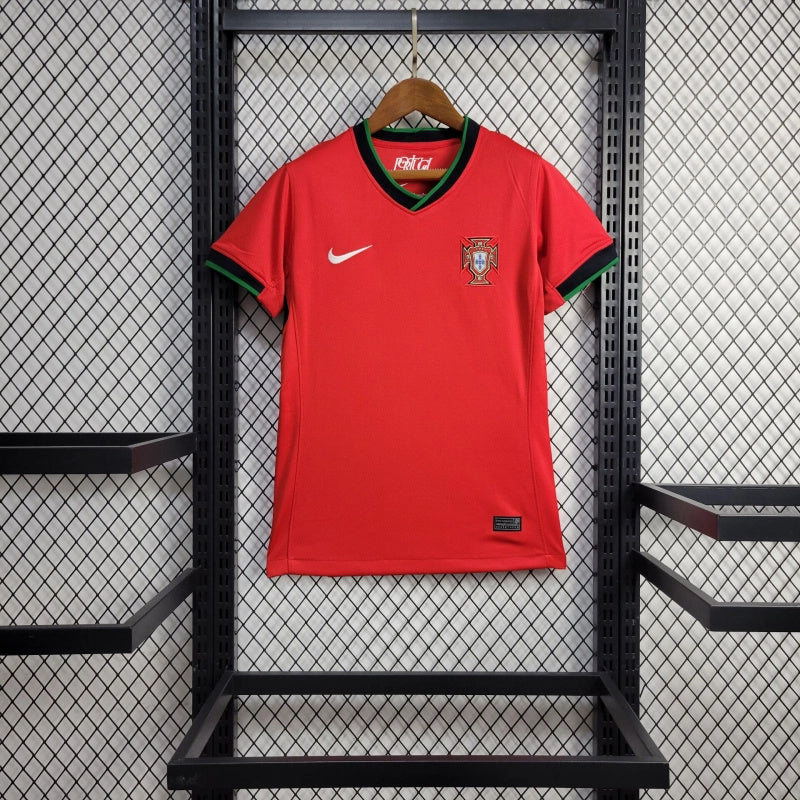 Women's Portugal João Félix 11 Home Soccer Jersey Euro 2024