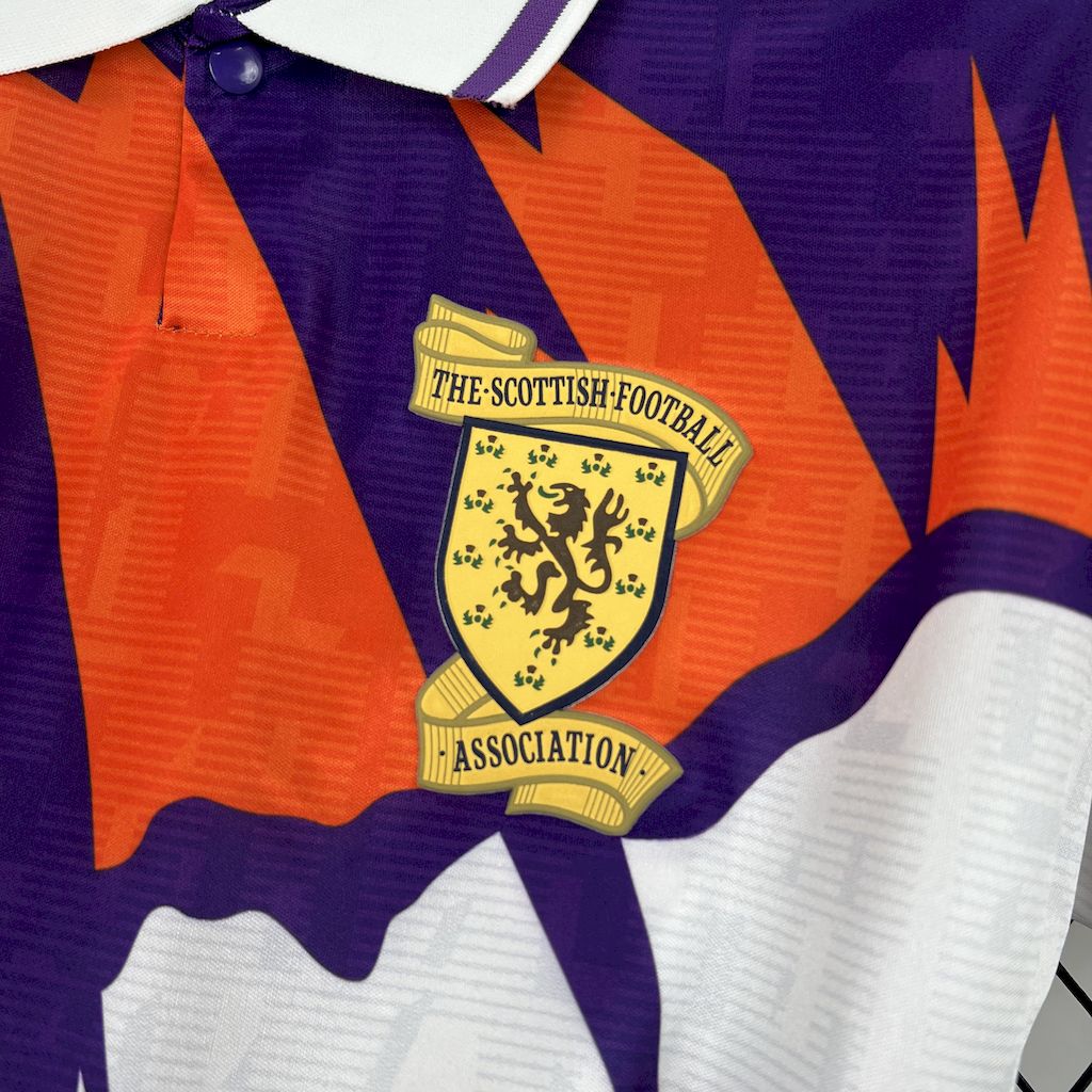 Scotland Retro Away Soccer Jersey 1991-1993
