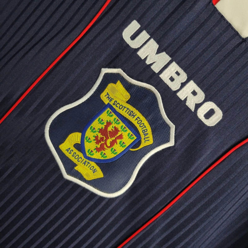 Scotland Away Retro Soccer Jersey 1996-1998