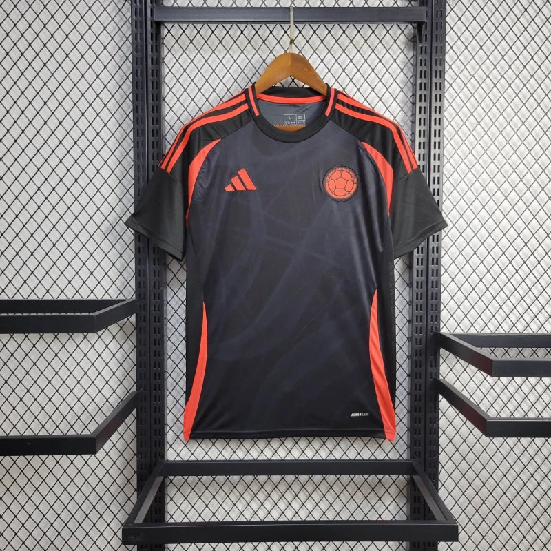Colombia Duván Zapata 7 Away Soccer Jersey 2024/25