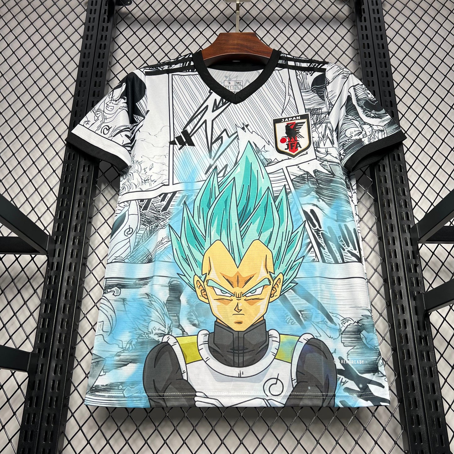 Japan X Dragonball Saiyajin Special Edition Soccer Jersey 2024/25 - White
