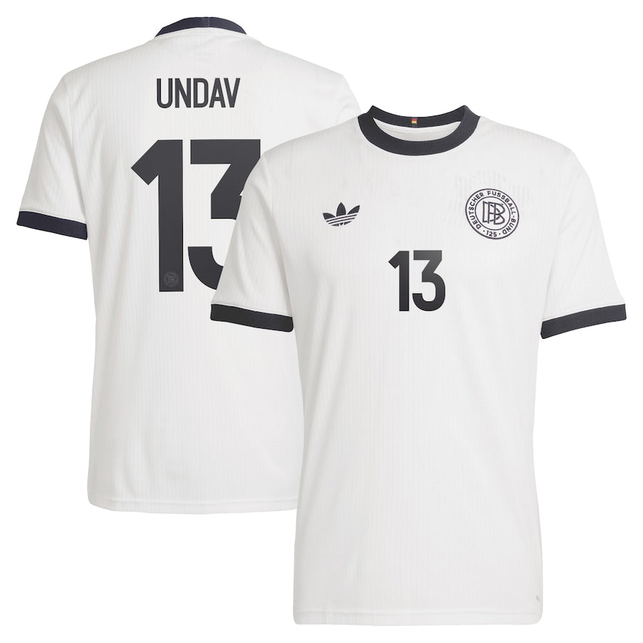Germany 125 Anniversary Deniz Undav 13 Home Soccer Jersey 2024-2025