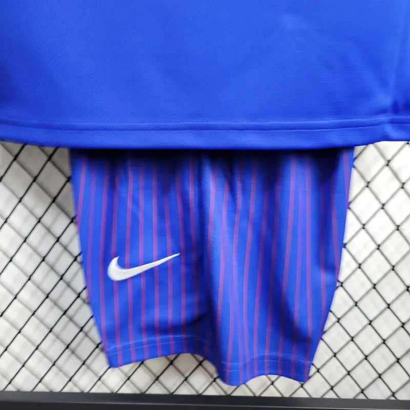 France Jules Koundé 5 Kids Home Soccer Jersey Euro 2024
