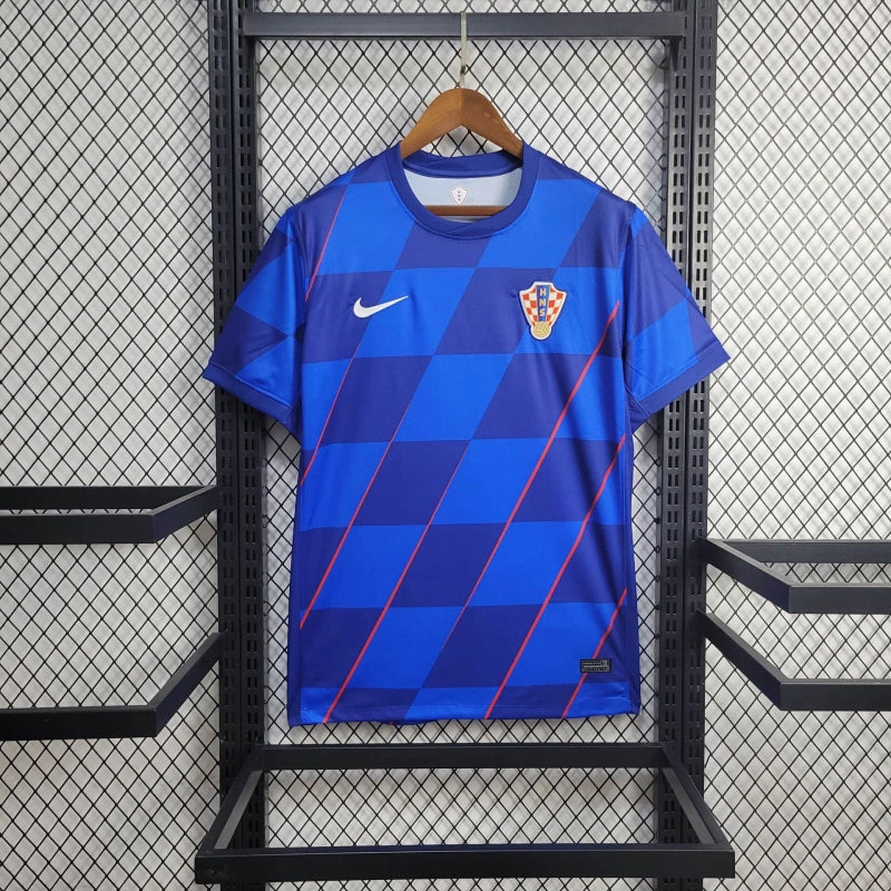 Croatia Ivan Rakitić 7 Away Soccer Jersey Euro 2024