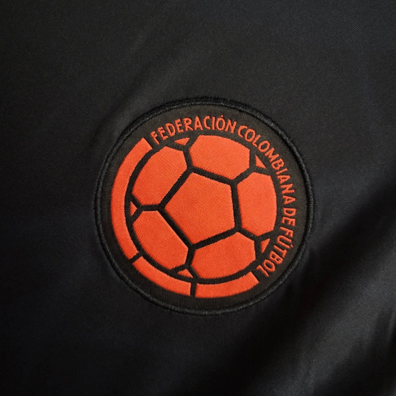 Colombia Away Soccer Jersey 2024/25 - Black